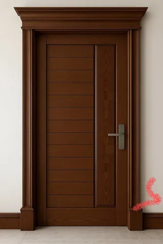 Wooden door manufactured by AK Boards & Doors